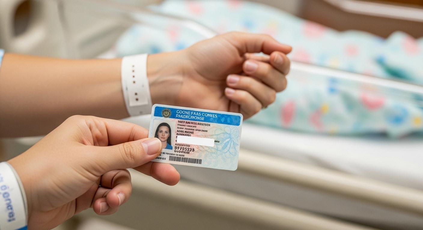 아기 병원갈때 신분증