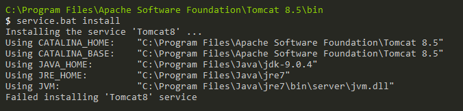 tomcat-window-service