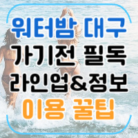 워터밤대구 관련정보 포스팅 썸네일