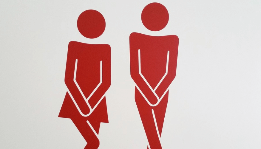 혈변이 나오는 이유 화장실 표시