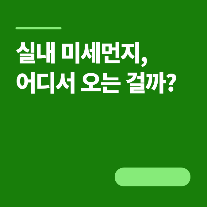 미세먼지 심한 날, 실내 공기질 확실히 개선하는 방법