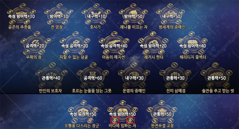 스킬 패널 16 이미지