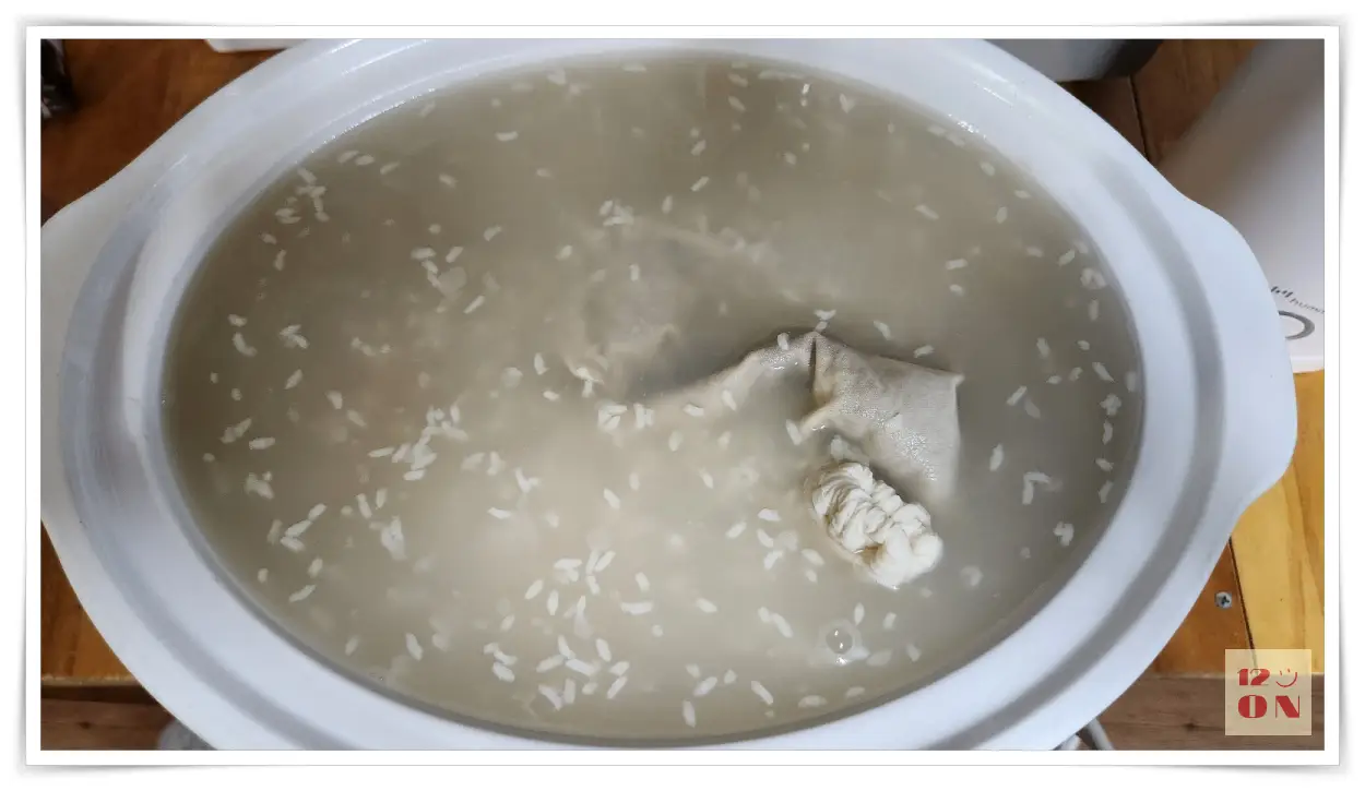 밥알이- 동동뜬-식혜