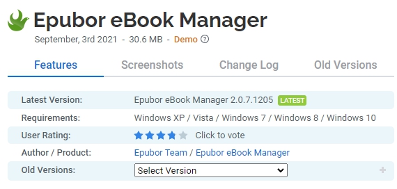 Epubor-eBook-Manager
