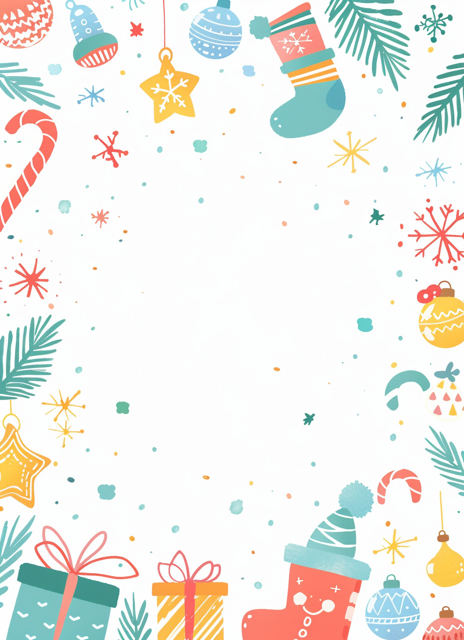 크리스마스 편지지 프린트해서 쓰세요