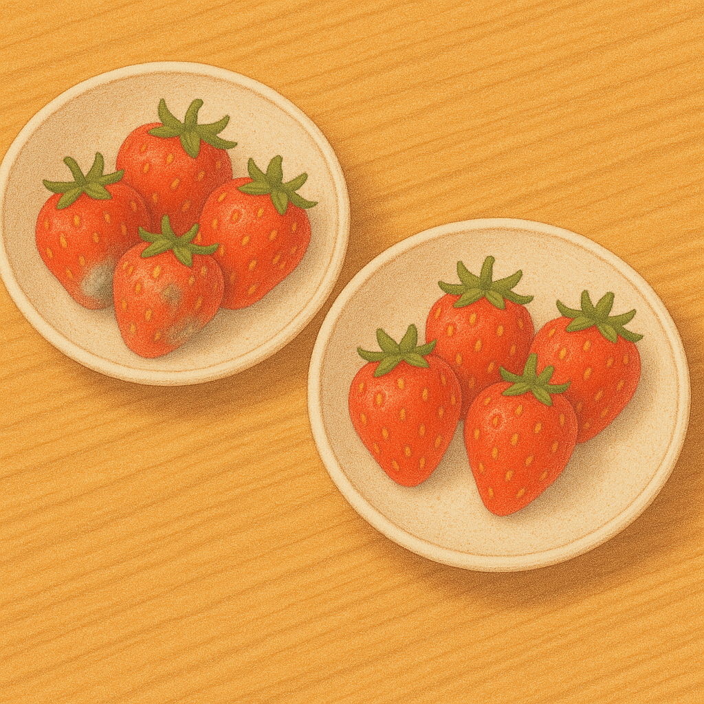 딸기 빨리 상하는 이유