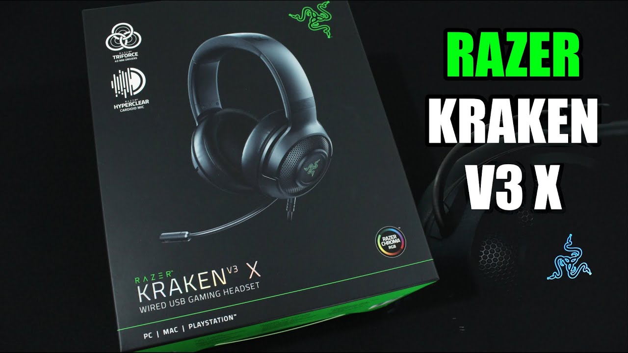 레이저 Kraken V3 X 드라이버 다운로드