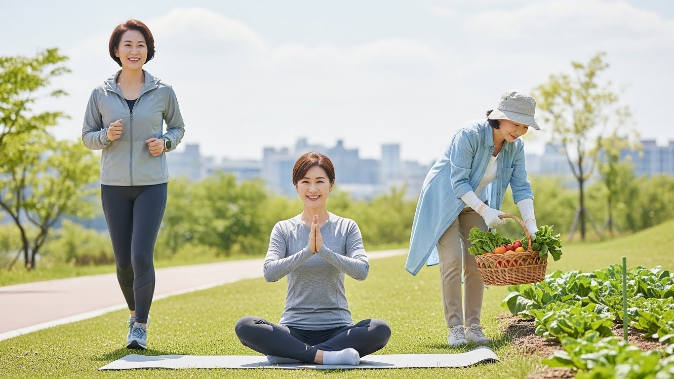 면역력을 높여 대상포진을 예방하는 건강한 생활 습관 이미지