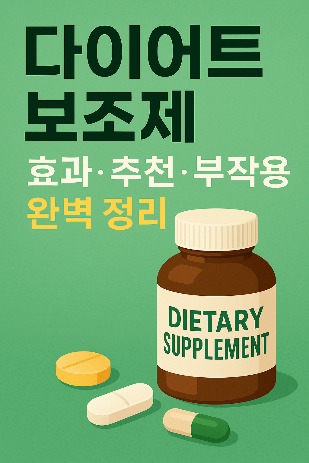 다이어트 보조제 TOP5 추천