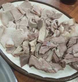모듬수육
