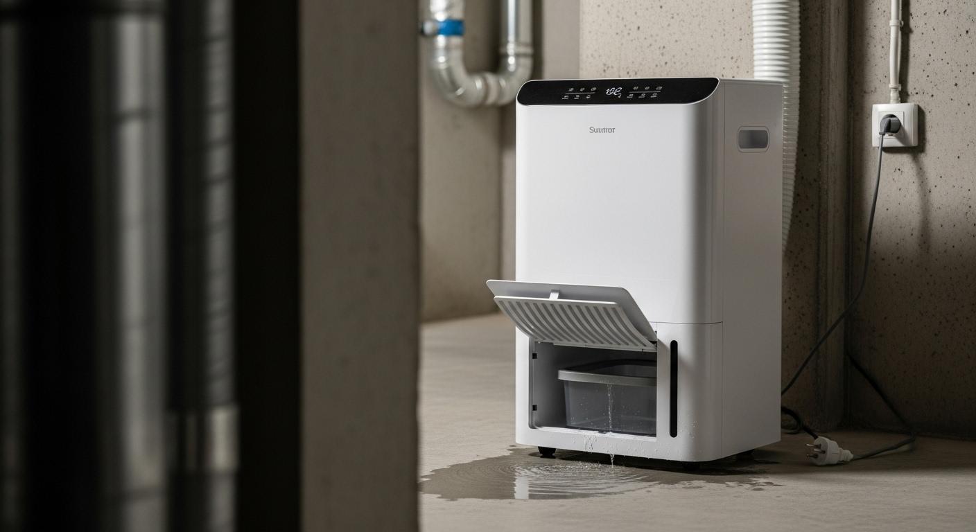 제습기 사용법 문닫고