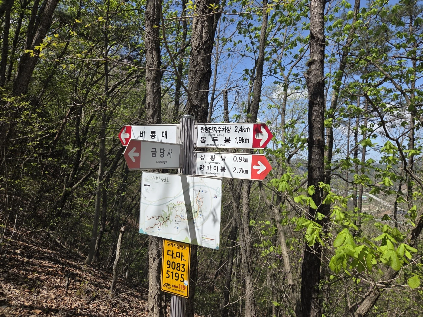 마이산 산행길7