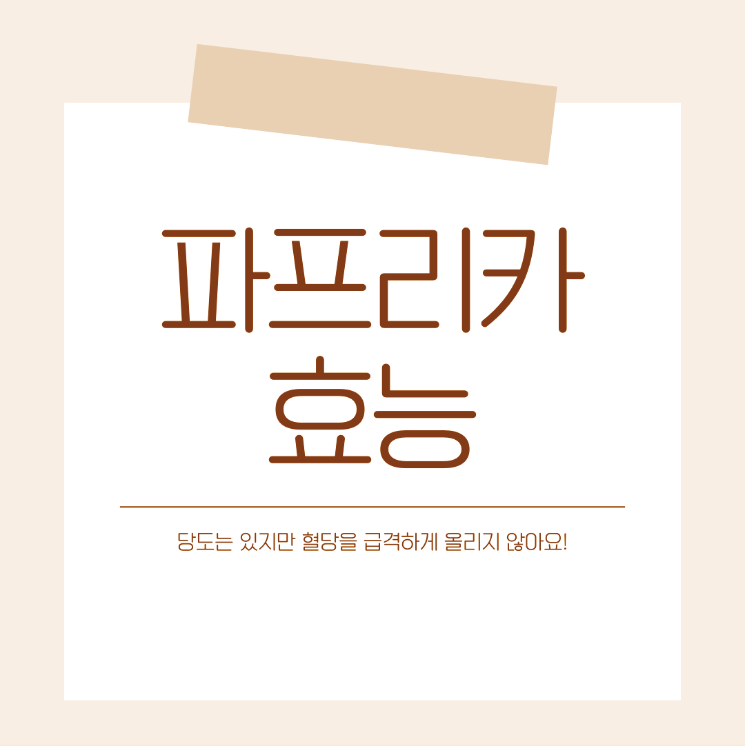 파프리카 효능 당도는 있지만 혈당을 급격하게 올리지 않아요!