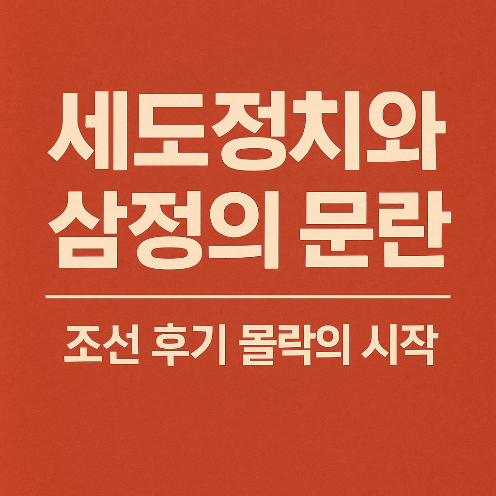 세도정치와 삼정의문란