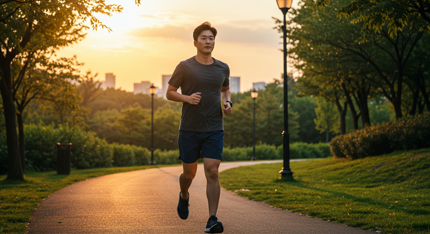 가벼운 운동으로 스트레스해소