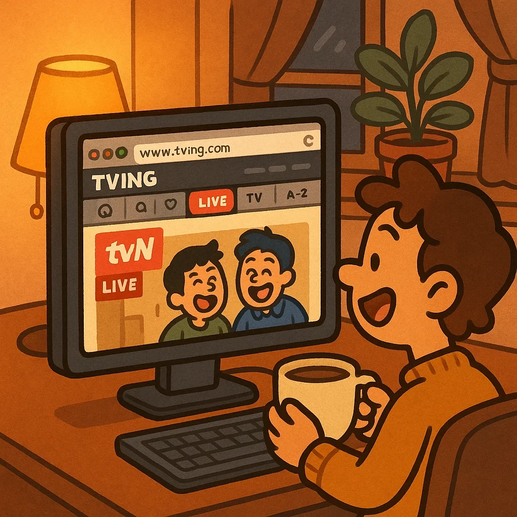 tvN 온에어 실시간 무료 시청 완벽 정리