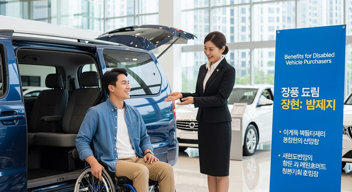 장애인 차량구입시 혜택