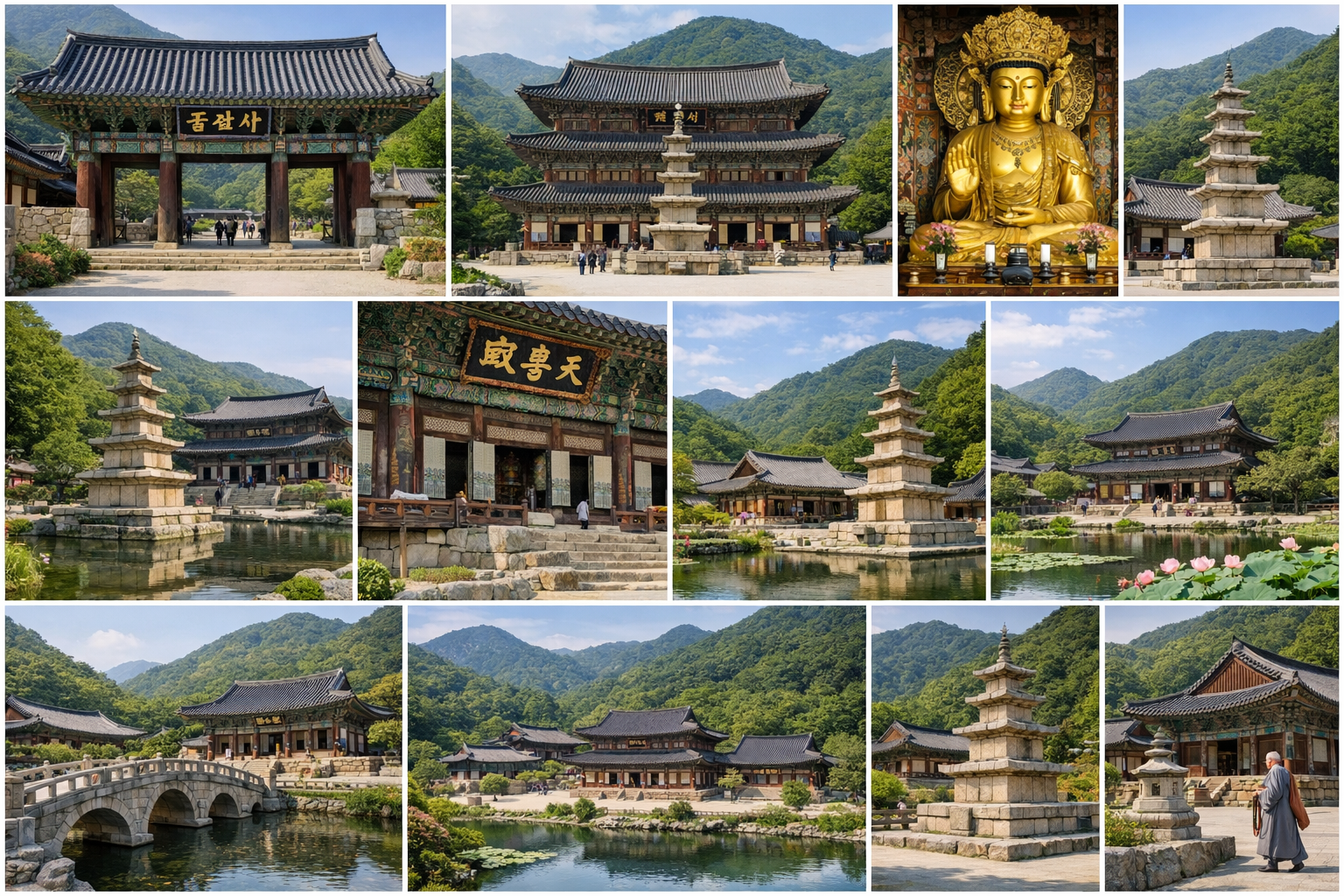 전북 금산사 가볼만한 곳 사찰, 자연풍경, 힐링