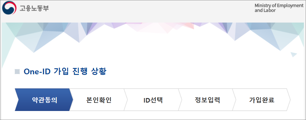 약관 동의하시고 실업급여 수급기간본인 확인을 진행합니다. 약관은 대부분 필수사항이고 선택사항은 '채용정보 이메일 수신'이니 본인이 선택해 주세요
