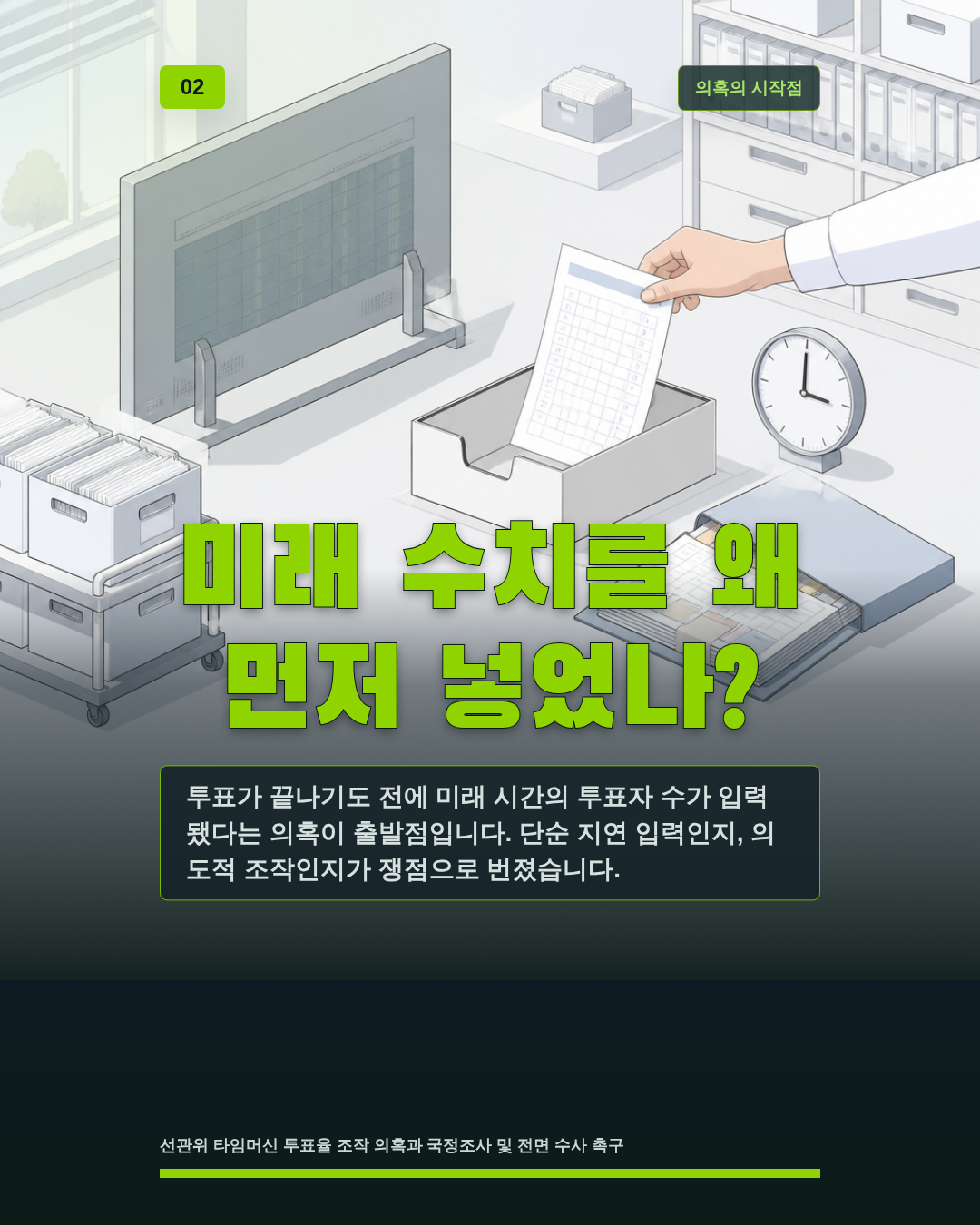 미래 수치를 왜 먼저 넣었나?