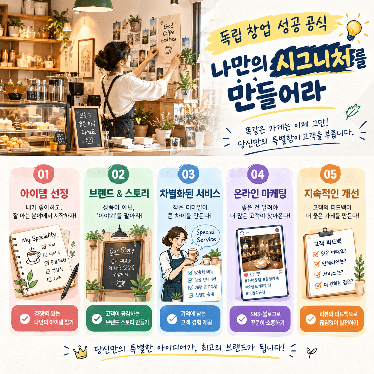 나만의 시그니처 창업공식