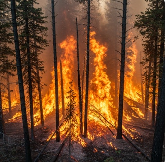 2025 안동 산불 관련 사진