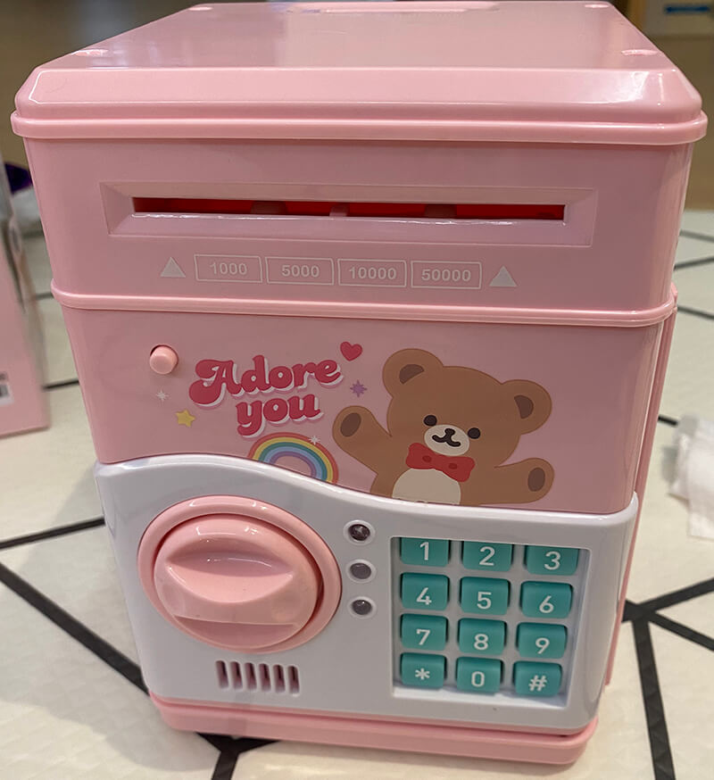 아트박스 멜로디 저금통 비밀번호 바꾸는 방법