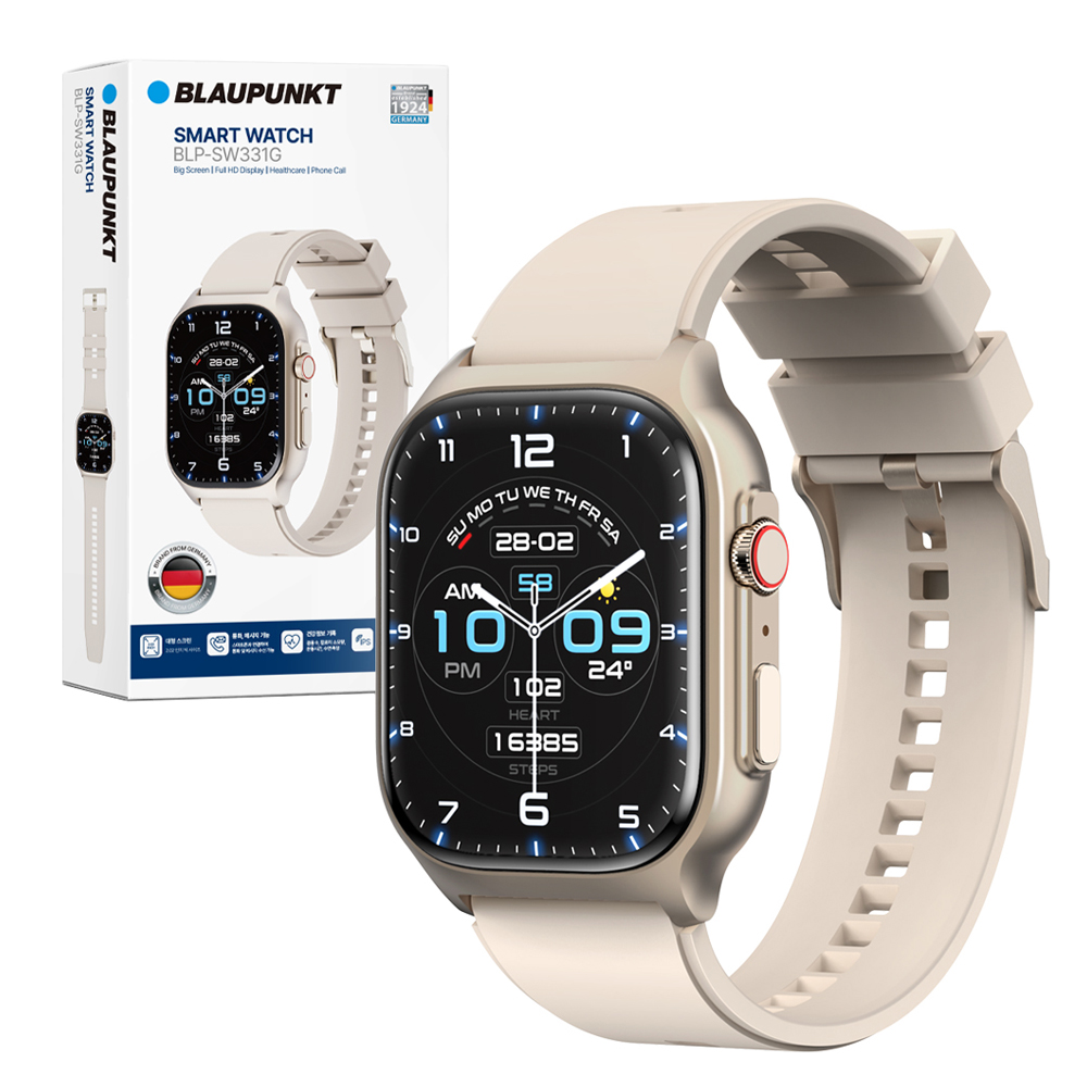 블라우풍트 스마트 워치, 골드, 5cm, 블루투스