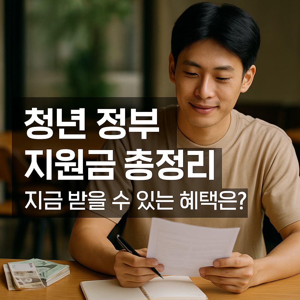 청년을 위한 정부 지원금 제도