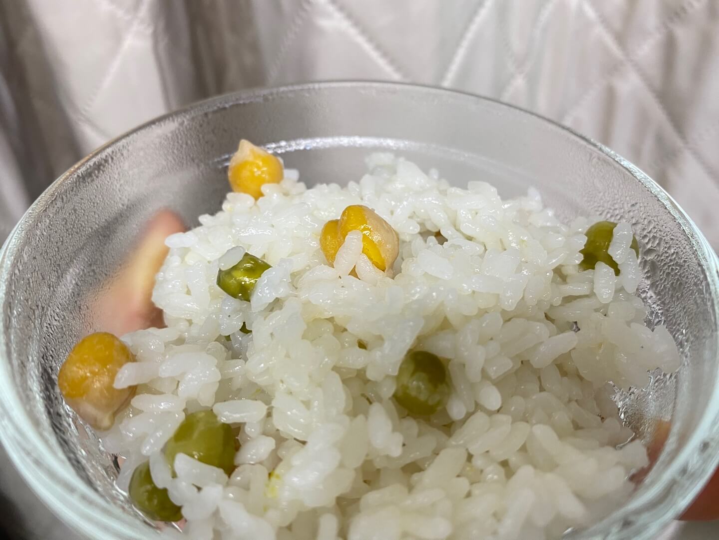 병아리콩 밥짓기