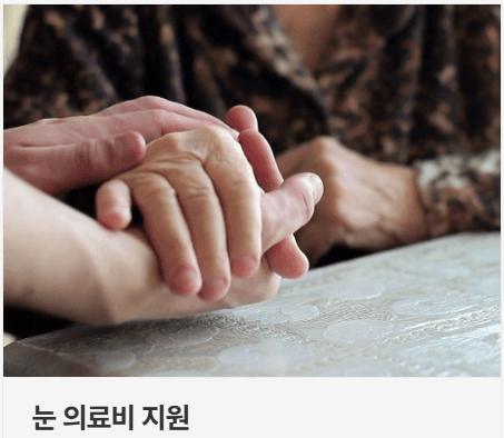 노인 백내장 수술비 신청 방법 및 절차