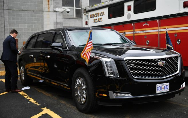 트럼프 의전차량 비스트