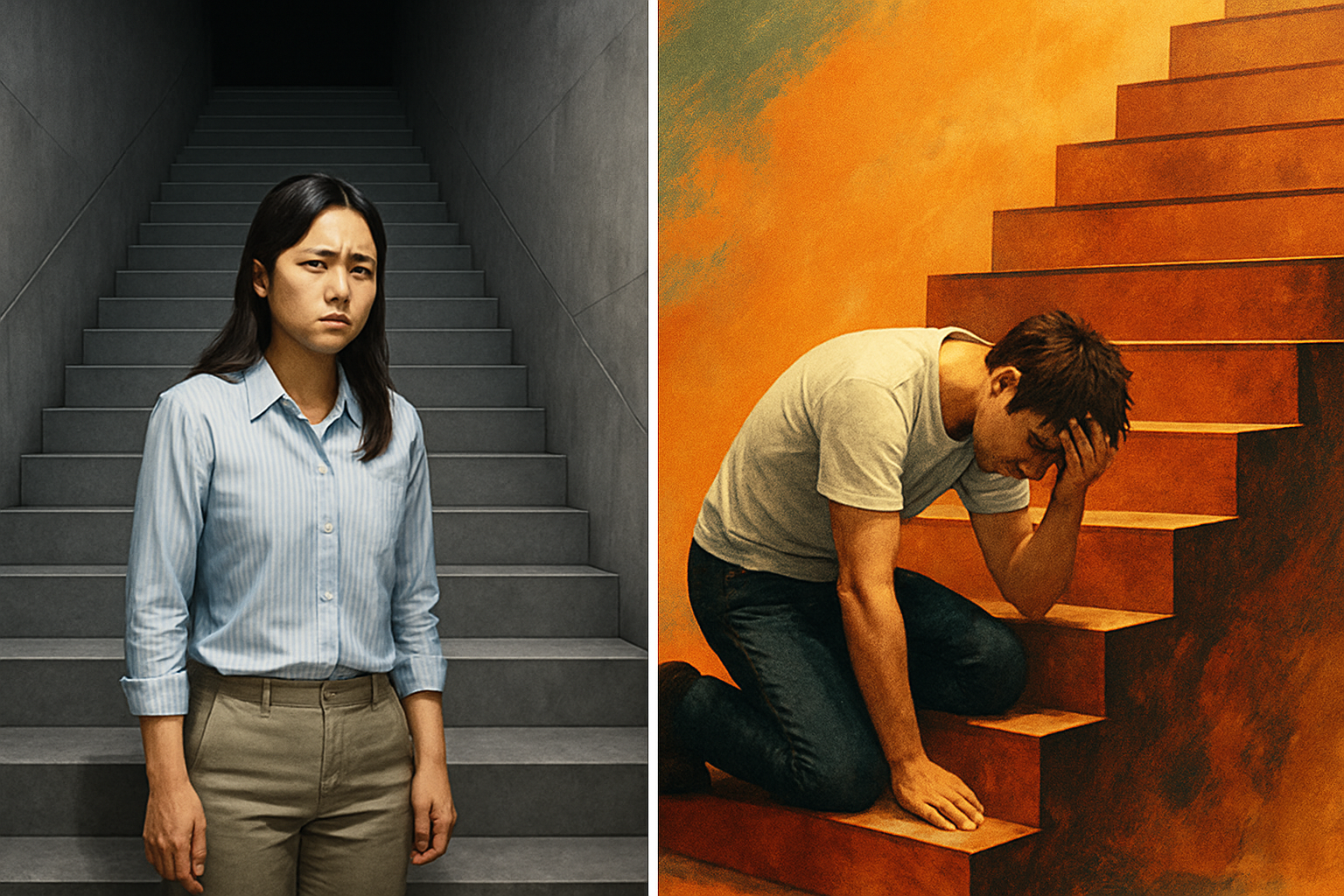 계단을 오르지 못하는 꿈