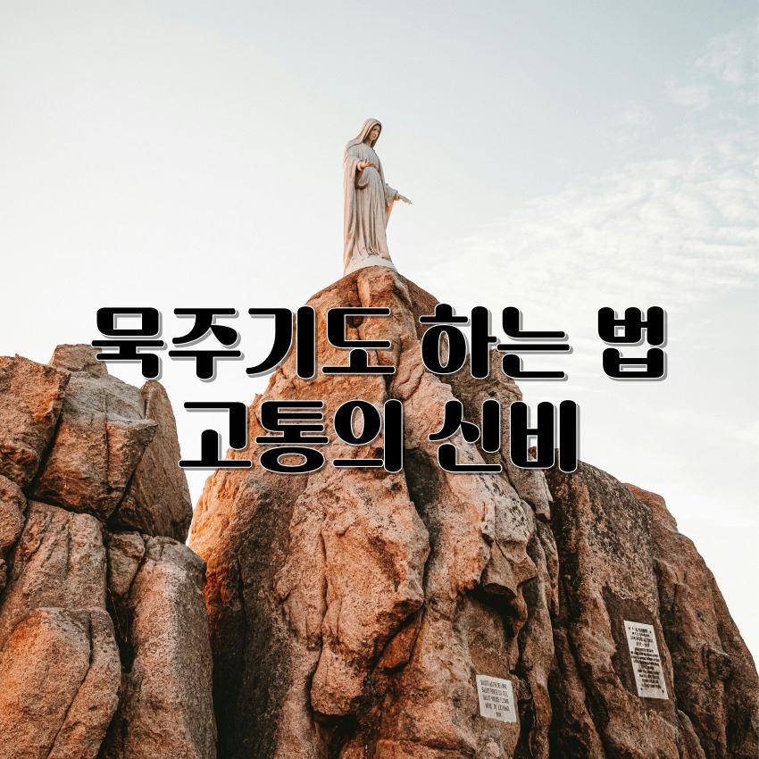 묵주기도 고통의 신비 하는 법