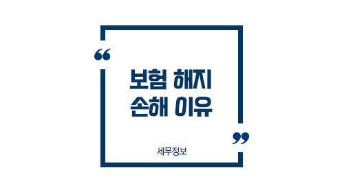 보험해지손해이유1