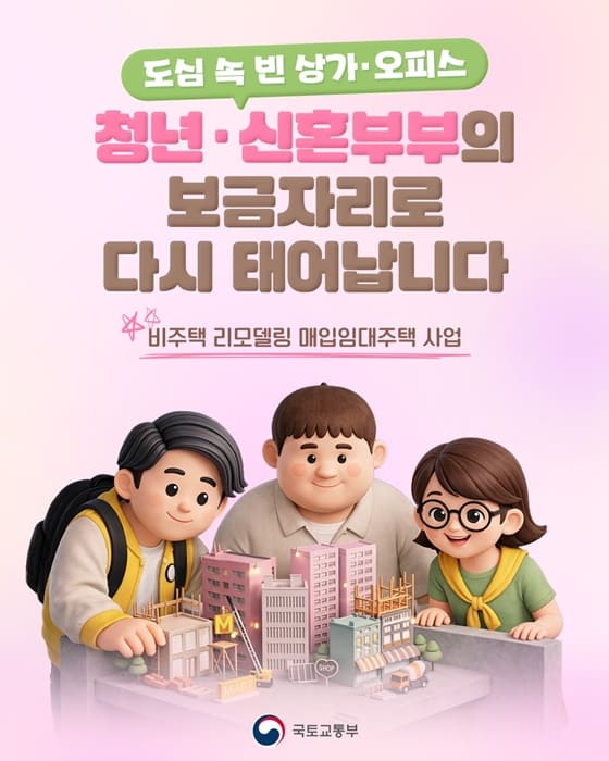 도심 빈 건물, 이제 집 된다&hellip;청년&middot;신혼부부 혜택 총정리