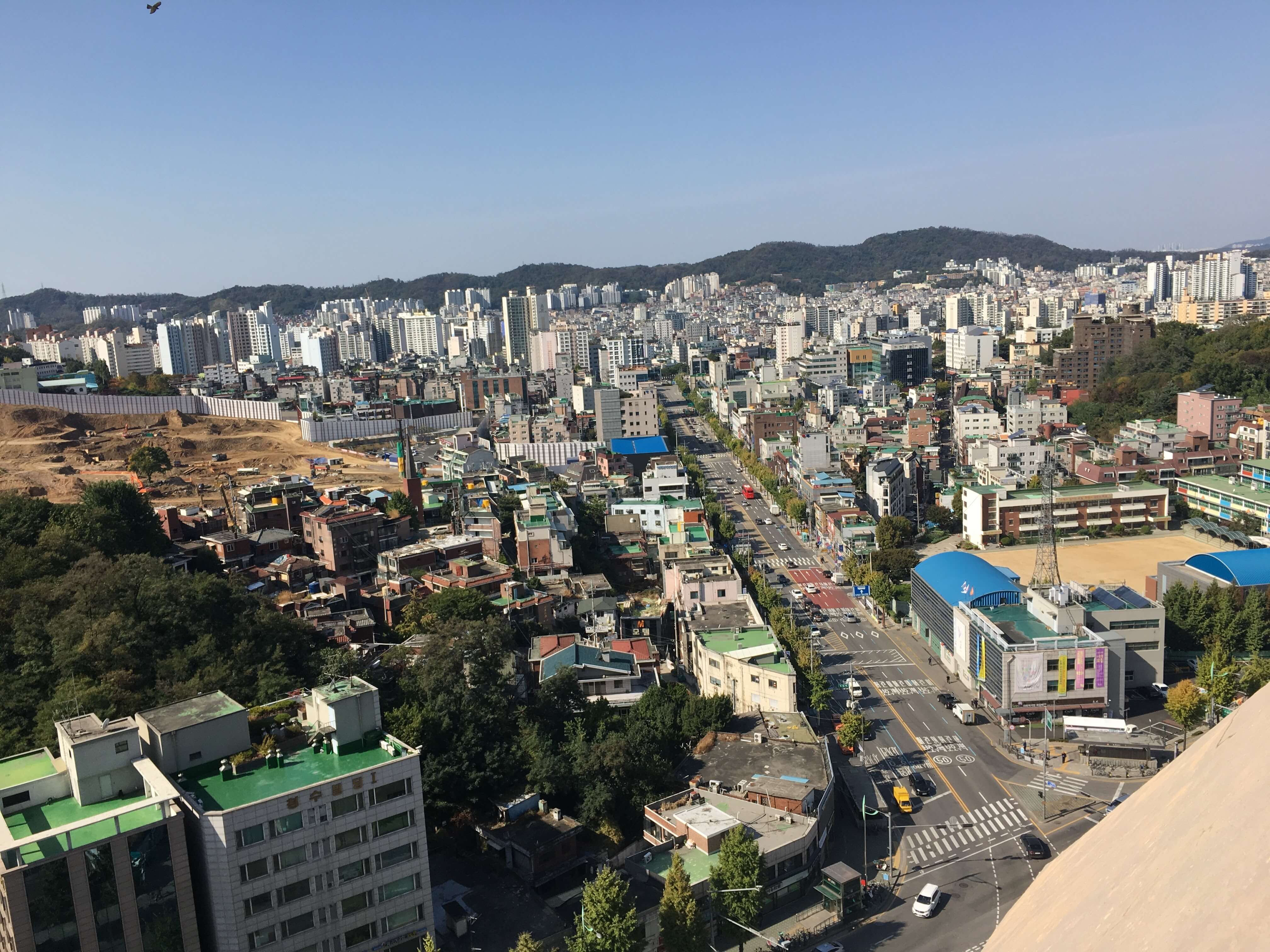 2017년 응암2구역 공사현장