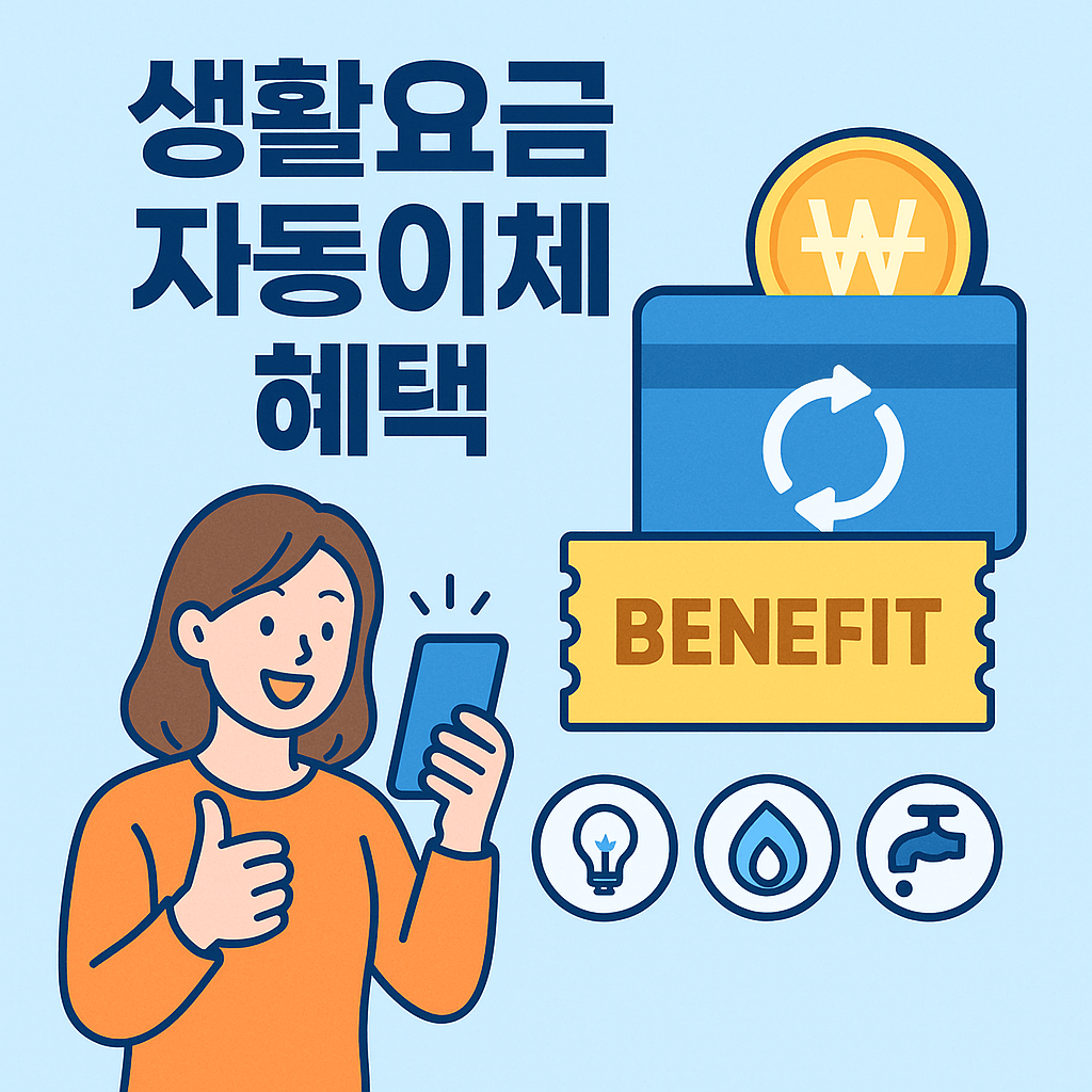 생활요금 자동이체 혜택