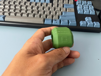 턱 운동 기구 Jawzrsize의 실물 사진