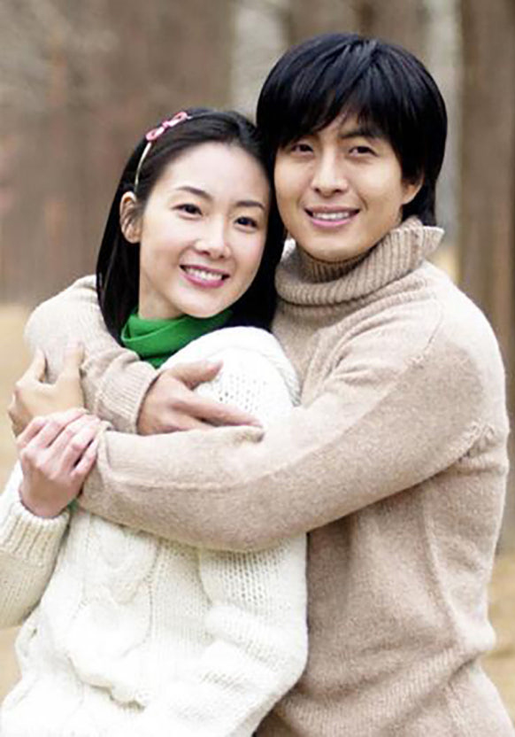겨울연가 남녀주인공 사진
