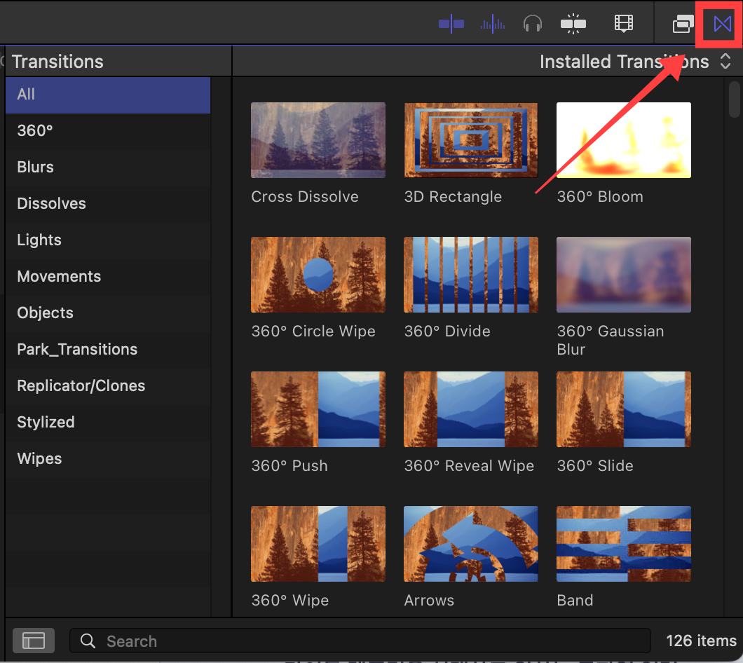 트랜지션 부분사진