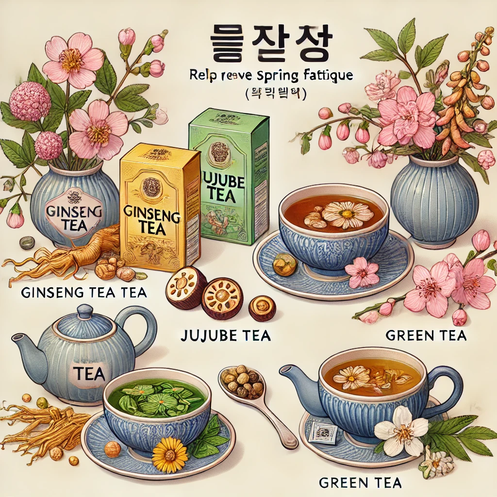 춘곤증에 좋은 차