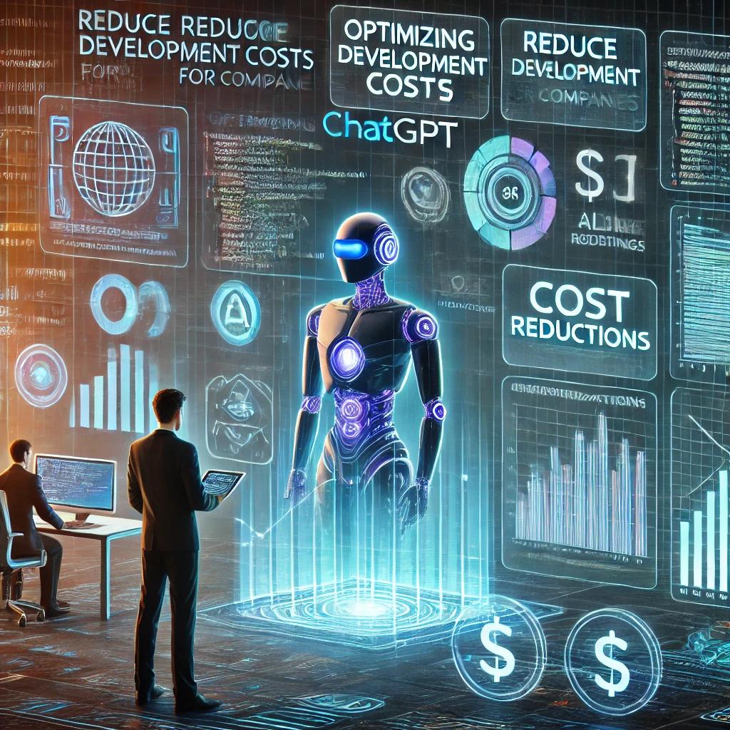 기업이 ChatGPT를 이용하여 다양한 개발을 하는 모습