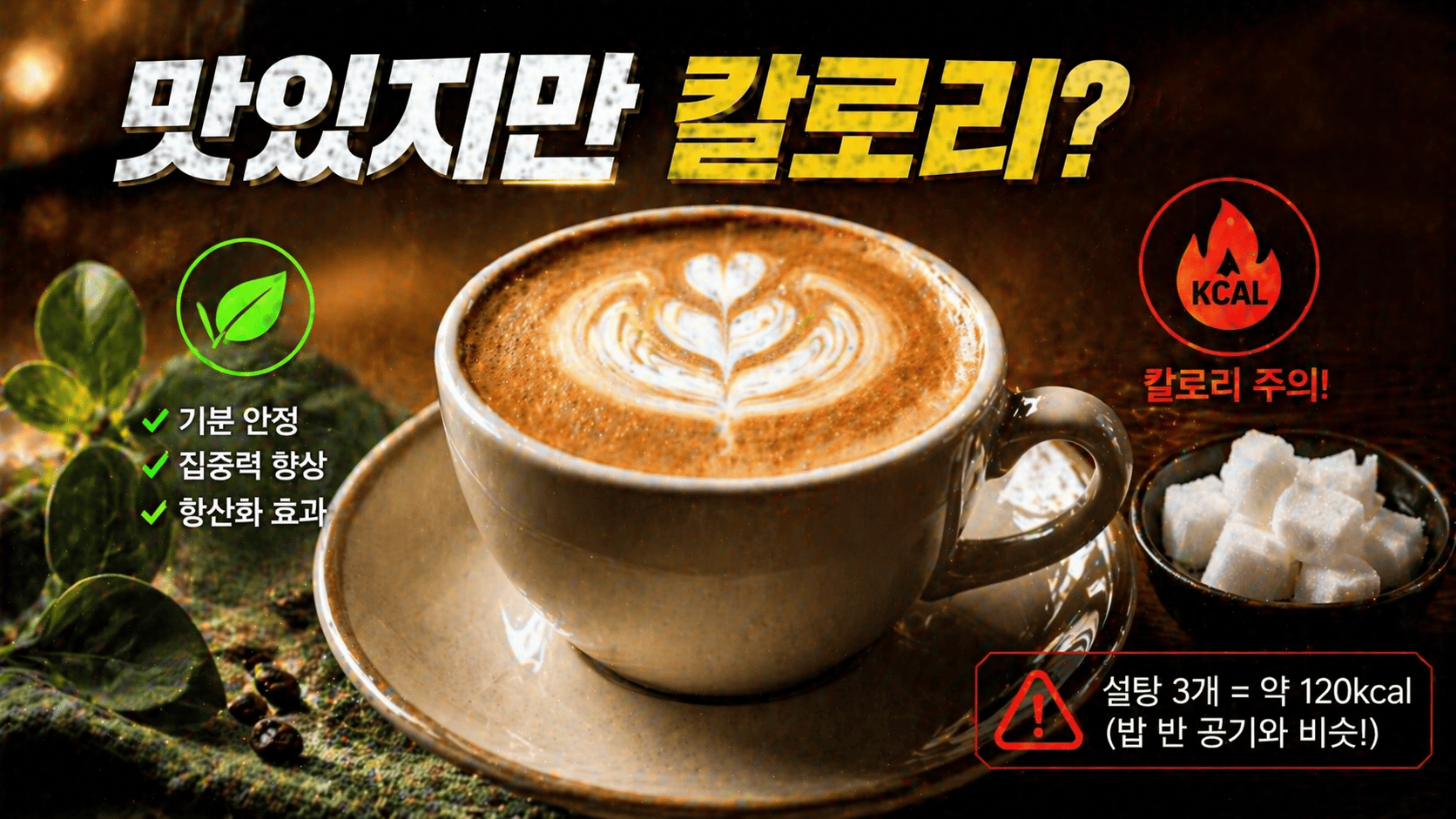 라떼와 건강 영향