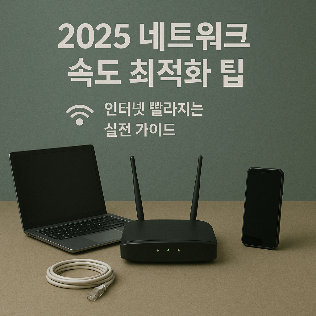 2025 네트워크 속도 최적화 팁