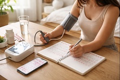 여성 고혈압 특성 및 생리주기 연관성 (고혈압, 여성, 호르몬)