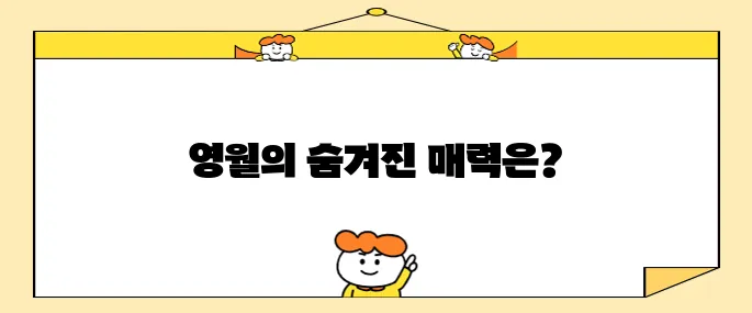 영월에서 꼭 방문해야 할 명소 10곳