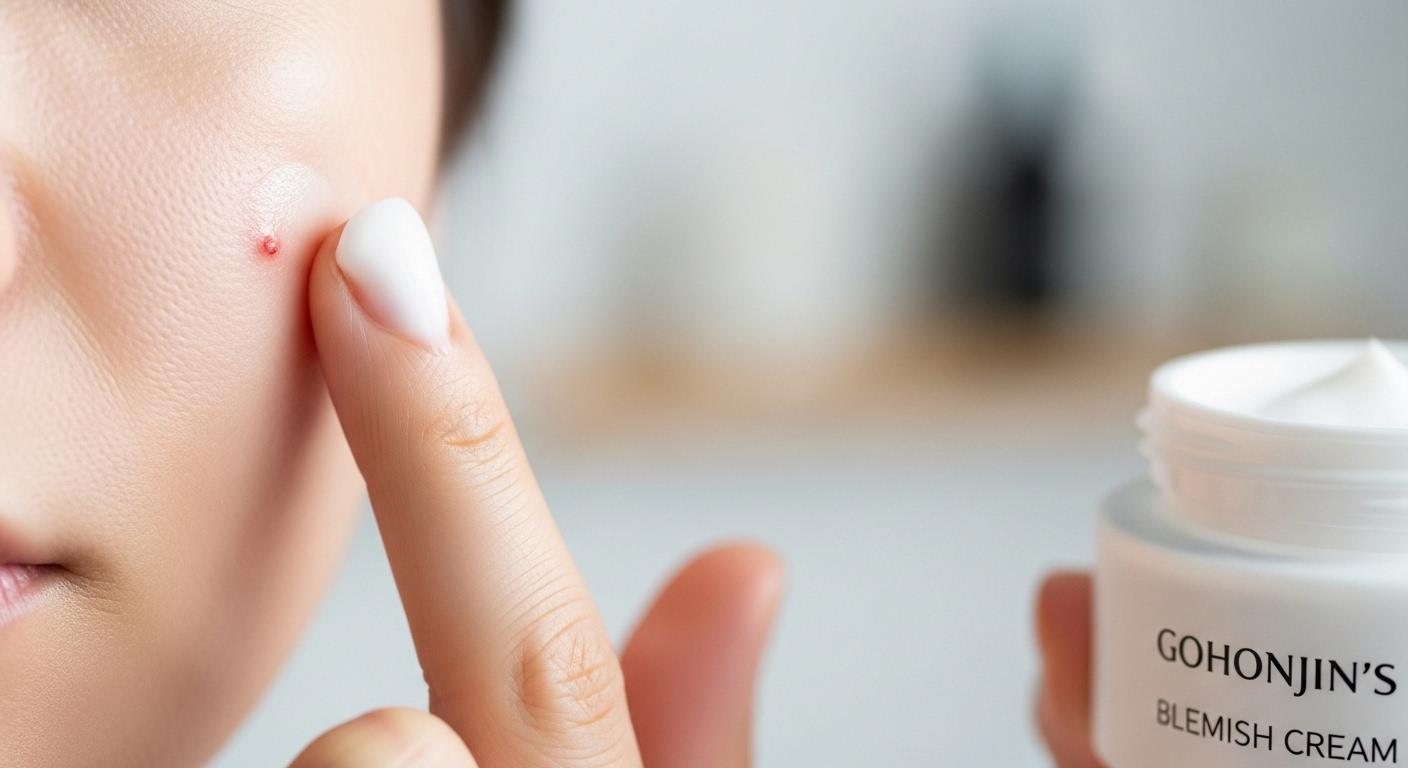 고혼진 기미크림 바르는법