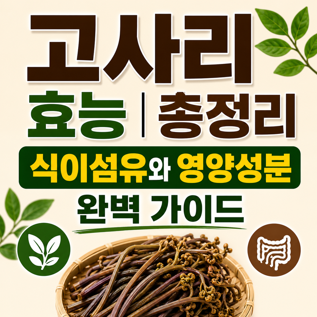 고사리 효능