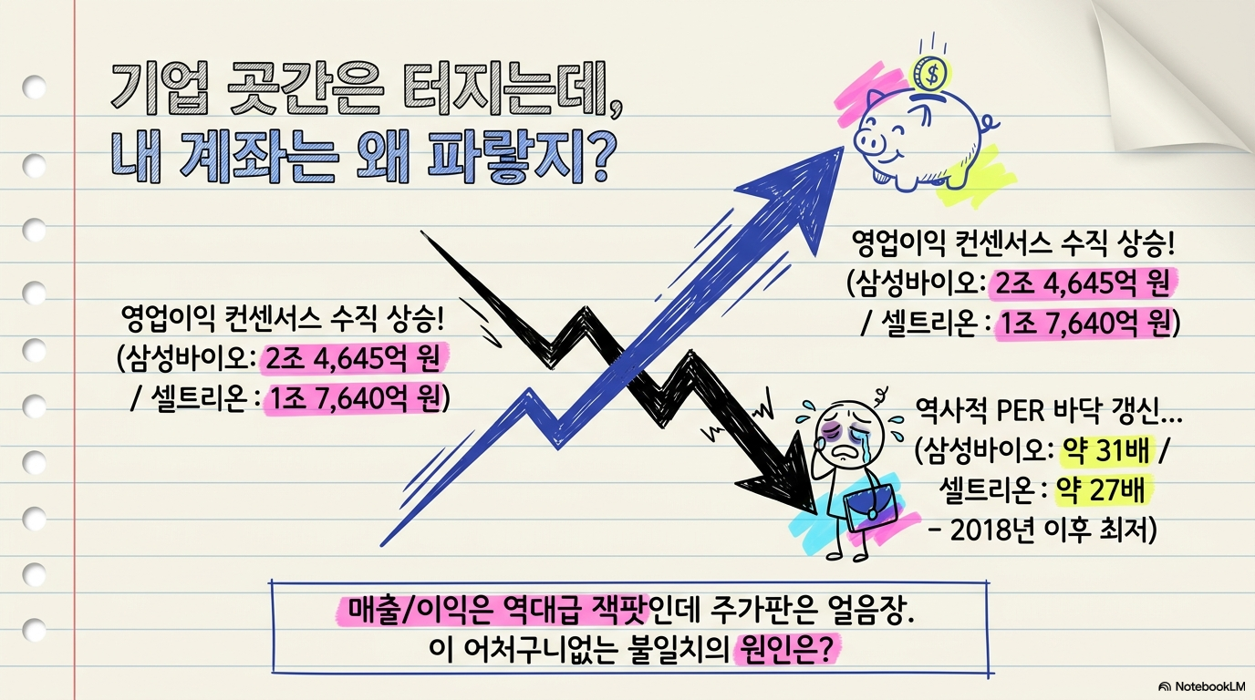삼성바이오·셀트리온 저평가 분석